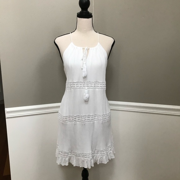 Venus White Summer Dress -size M. - Picture 1 of 8